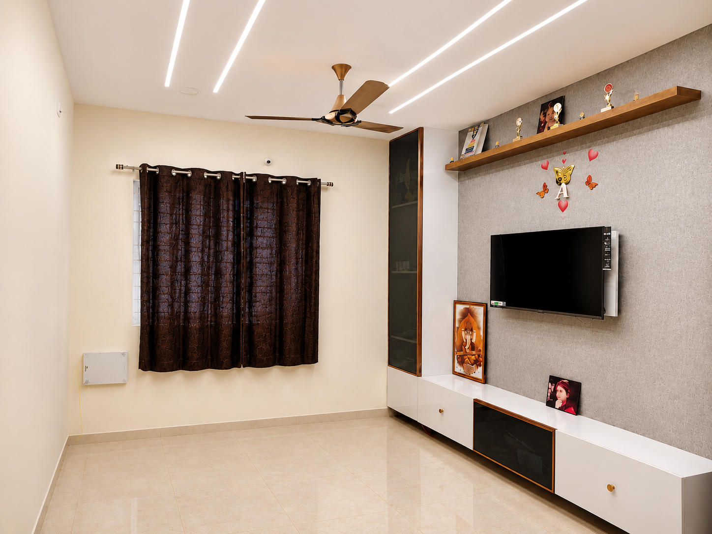 Living room with TV unit